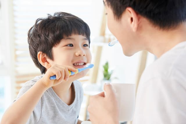 食後はお口を綺麗にしましょう